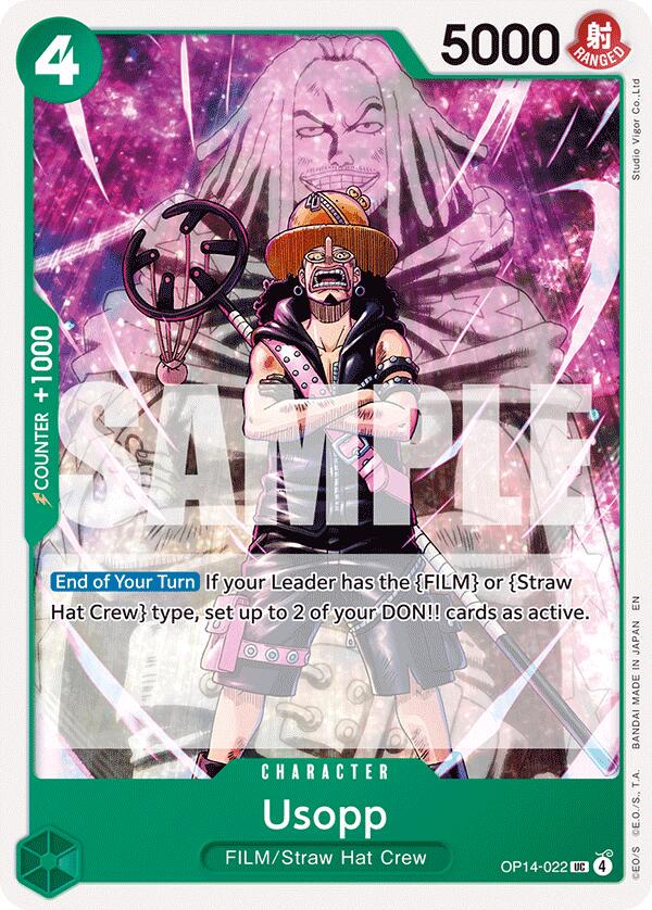 Usopp OP14-022 (Inglés)