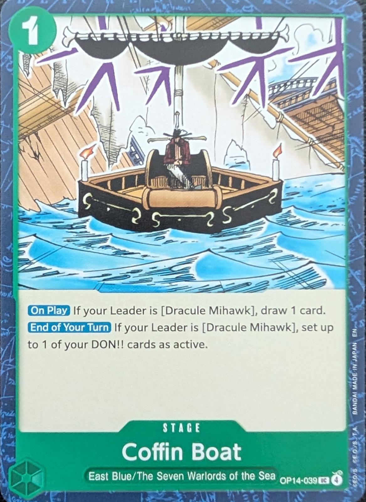 Coffin Boat OP14-039 (Inglés)