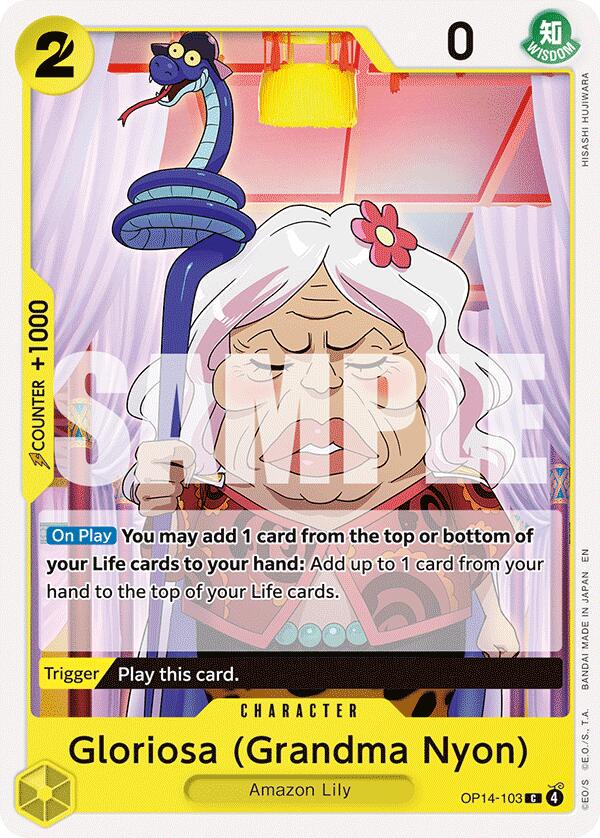 Gloriosa Grandma Nyon OP14-103 (Inglés)