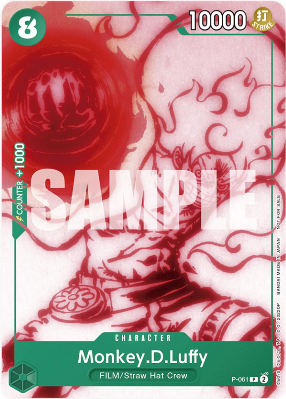Monkey.D.Luffy P-061 Promo (Uta Deck Battle)