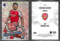 William Saliba THJ-3 That’s His Job Refractor – Topps Chrome 2025-26
