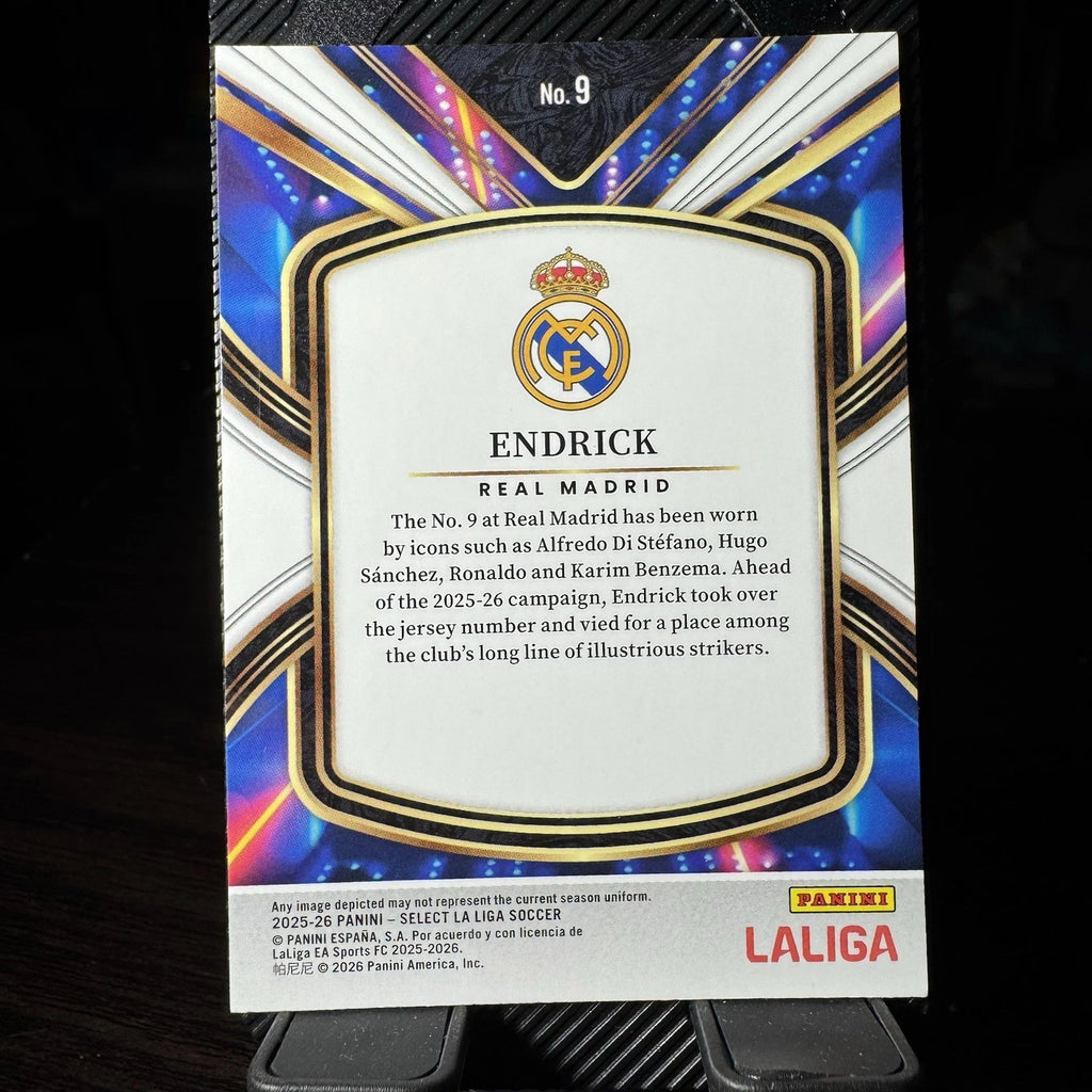Endrick #9 Select Future – Panini Select La Liga 2025-26