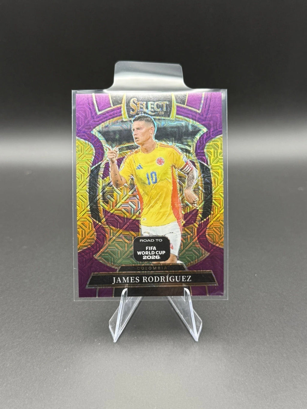 James Rodríguez #13 Purple Mojo – Panini Select Road to FIFA World Cup 2026
