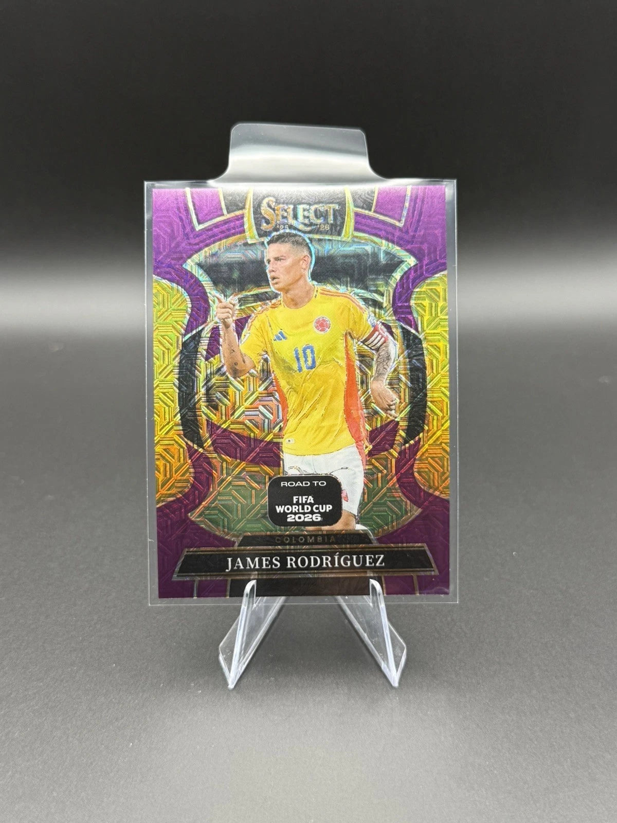 James Rodríguez #13 Purple Mojo – Panini Select Road to FIFA World Cup 2026